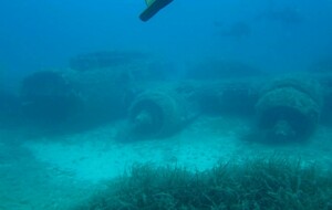 Plongée épaves Bombardier américain B-17