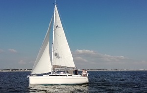 Croisière sur la côte sud du Morbihan.